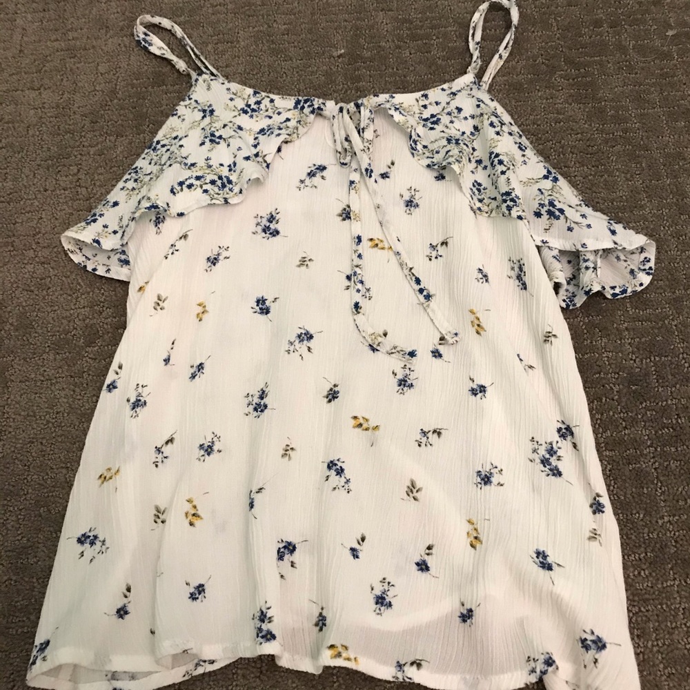 BRANDY INSPIRED floral tank top